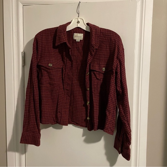 American Eagle Plaid Shirt - Picture 1 of 2